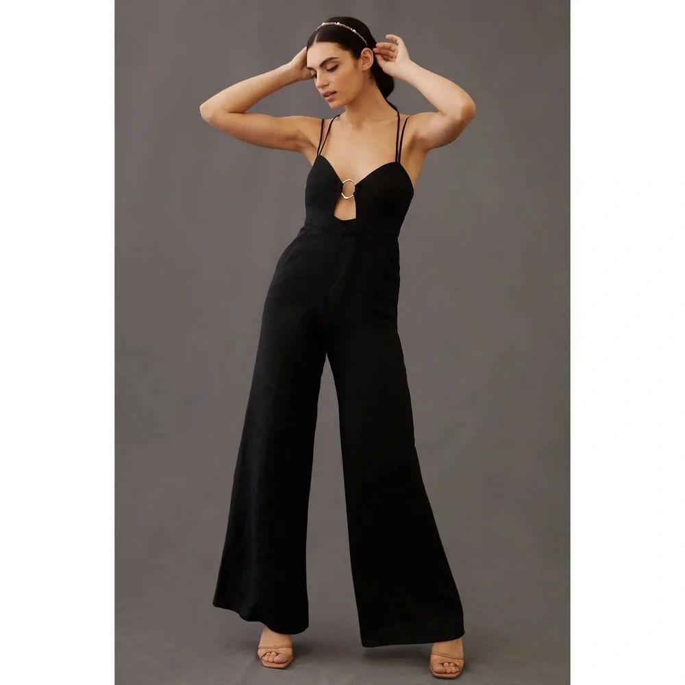 Anthropologie Rumer Byron Ring Jumpsuit
